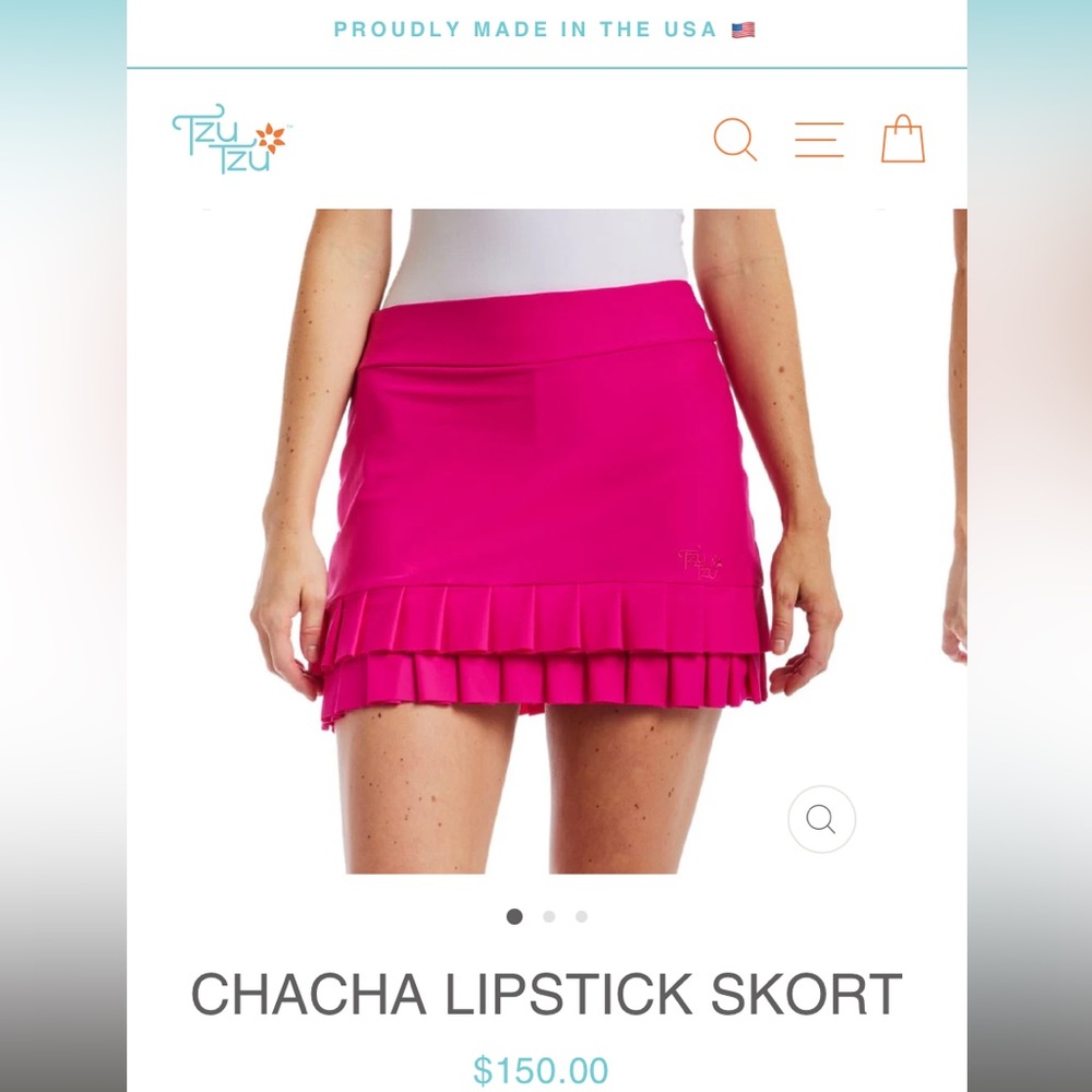 NEW ChaCha Lipstick Skort